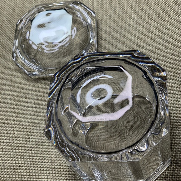 Tiffany & Co. Other - Tiffany & Co Crystal Trinket Box Dish Jewelry Box